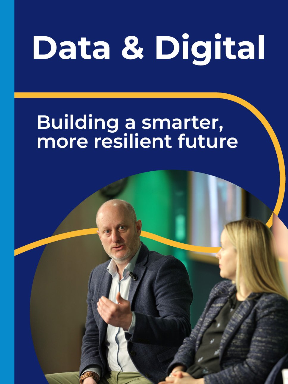 Data and digital track. Building a smarter more resilient future