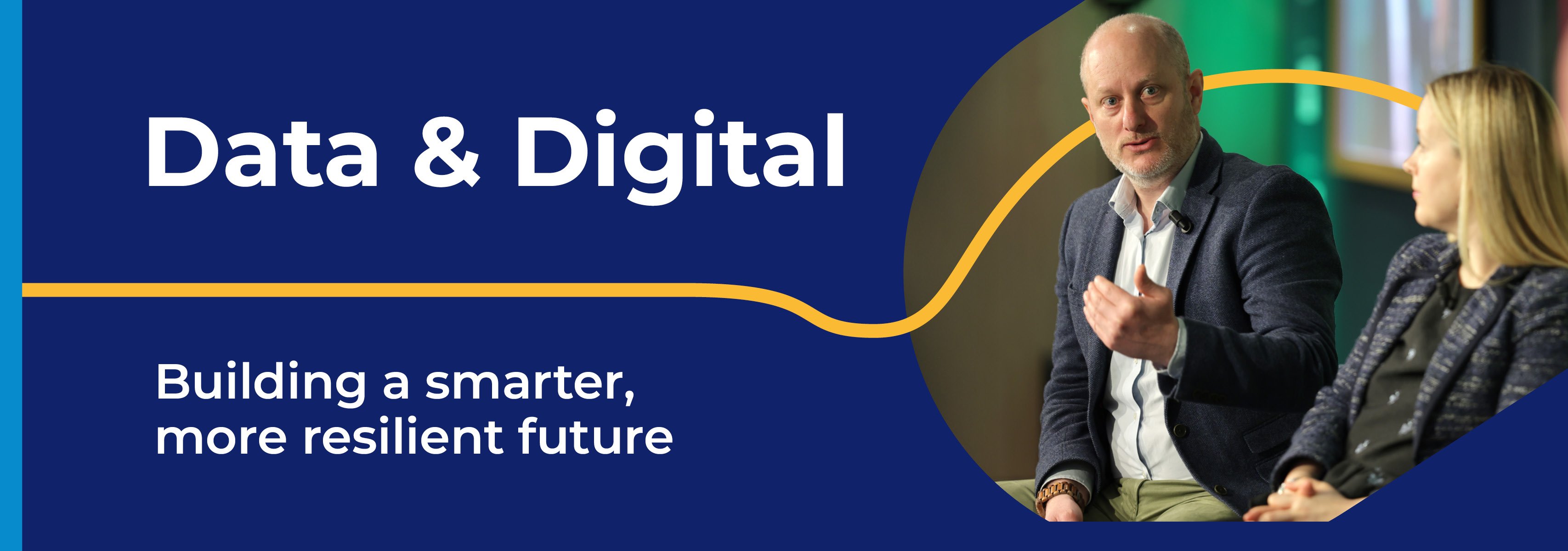 Data and digital track. Building a smarter more resilient future